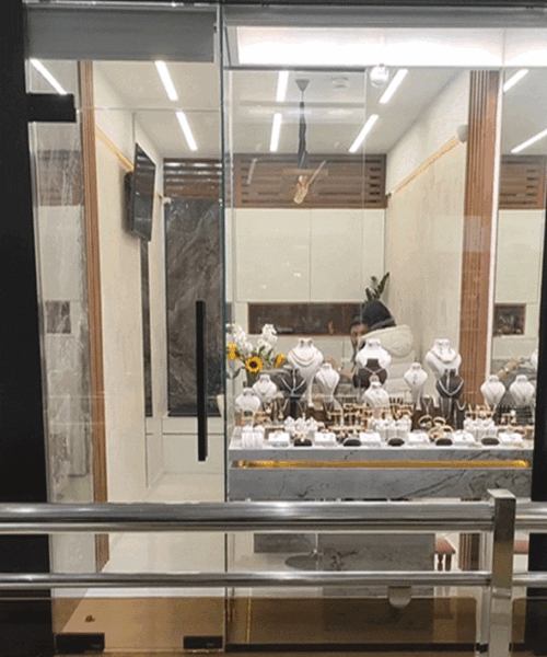 طراحی و اجرای طلا فروشی تجریش